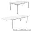 NOTRE SELECTION Table De Jardin En Aluminium Avec Rallonge Gris Clair 8 à 10 Places HAWAI – 224771 Top ventes 11