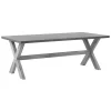 achat pas cher NOTRE SELECTION Table De Jardin WOODY Ciment / Acacia – SETWOODY 5