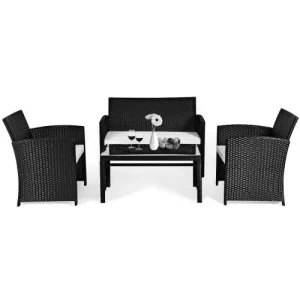 NOTRE SELECTION Salon De Jardin CUBA Acier 2 Fauteuils 1 Banc Et 1 Table achetez 9