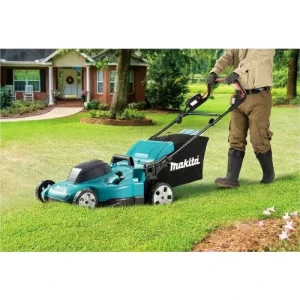 magasin france Tondeuse 2x18V Makita 53cm (sans Batterie Ni Chargeur) – DLM538Z 8