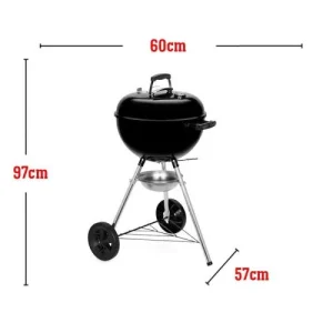 Barbecue à Charbon ORIGINAL KETTLE E-4710 Weber 47 Cm – 13101004 garantie de qualité 9