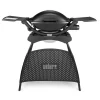 soldes officiel Barbecue à Gaz Q 2000 Noir Weber Avec Stand – 53010353 11