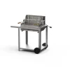 Barbecue MENDY Lemarquier 54 X 32 Inox + Chariot – BCM54IV2 marque pas cher en ligne 5