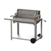 LEMARQUIER Barbecue IRISSARRY Le Marquier 78 X 32 Inox + Chariot – BCI78IV2 achetez pas cher 20